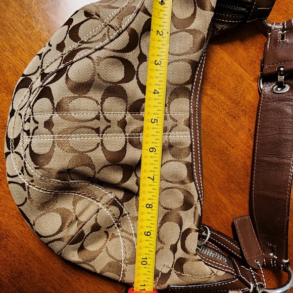 Coach Brown Signature Hobo Bag - Picture 5 of 5